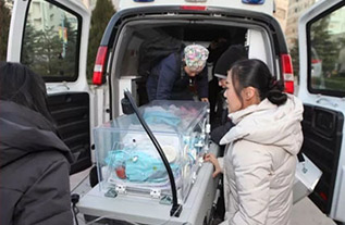 古田县妇婴监护型护送